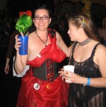 Carnival party revelers