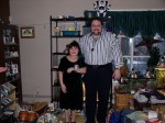 Molly and Daddy getting ready to leave for the Father Daughter Ball