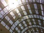 Toronto train station ceiling