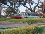 Two 57 Plymouths.