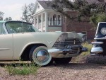 Front clip and tail fin detail. Chrysler called this 