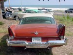 Rear detail of the 57 Belvedere. This is more like the cars I remember from my childhood, except this one doesn't have grass growing around it.