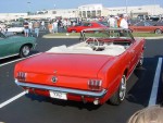 Here's a hot little Mustang in spotless condition. This is either a 64 1/2 or a 65. I didn't ask.