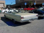 Here we have a 66 Plymouth Satellite convertible. It was painfully original, with just 36,000 miles on it, but I didn't like the color, inside or out.