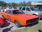 One of the many General Lee clones to be seen at any car show.
