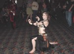 Swordgirl had mad skillz with her dance.