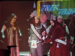 After all of the competitions are complete, the whitest Klingon ever gets the crown.