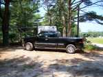 Another view of the campground, with Joe's truck front and center.