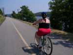 Petalbreeze and I rented bikes and rode the trail along the Cape Cod Canal.