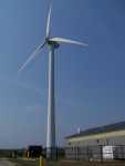 And finally, wrapping up our windmill themed adventure, a close up of the new windmill at Mass Maritime Academy. Windmills like this one are proposed for installation on Horseshoe Shoal as part of the Cape Wind project. www.capewind.org