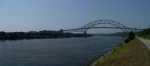 I always try and shoot at least one good panorama. This is my latest entry, the Sagamore bridge. We are looking toward Bourne, the opposite direction of the previous photo.