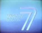WNAC-TV 7 Boston ID Slide from 1982. This was toward the end of the Boston era of this legacy New England call. They would become WNEV-TV and the WNAC call would go to Providence as the call letters of WNAC-TV Fox 64.